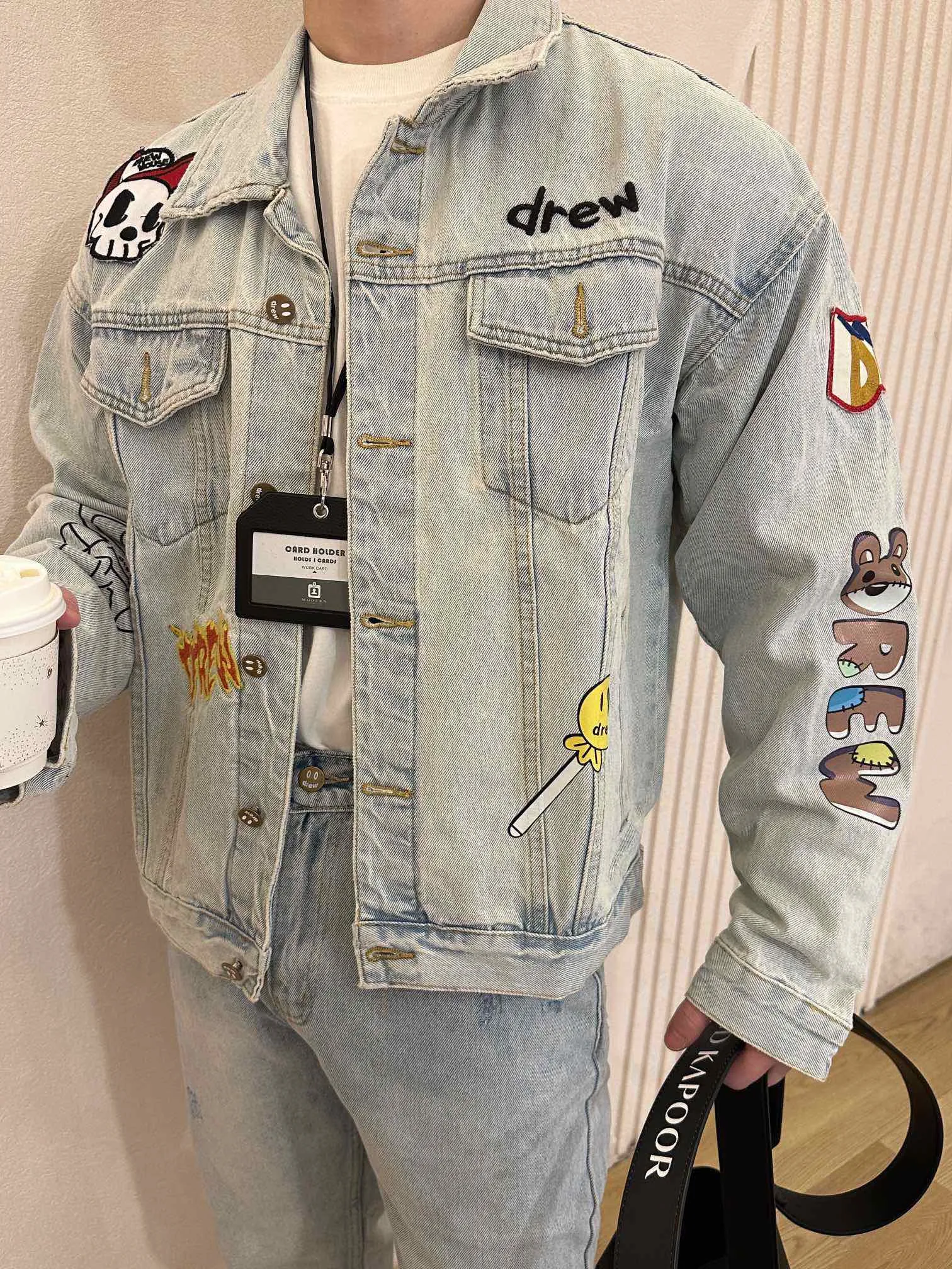 【 】 ：XL 021 【 】Drew House 24FW DERW HOUSE ， ， ， ， ， ， ， ， 20 ， 12.2 ， 12 Premium ， ， LOGO， LOGO ， White ， LOGO， ， ， Same Style 🔘 ： 🔘Size：S M L XL Size 46 48 50 52 In Stock Size 9